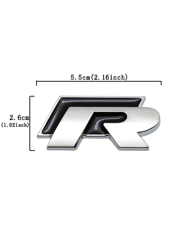 Volvo R Badge Rear Volkswagen 'R' Rear Boot Badge