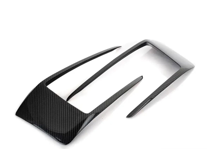 ECS Tuning Carbon Fibre Front Bumper Grille Flare Set - Golf Mk7 R