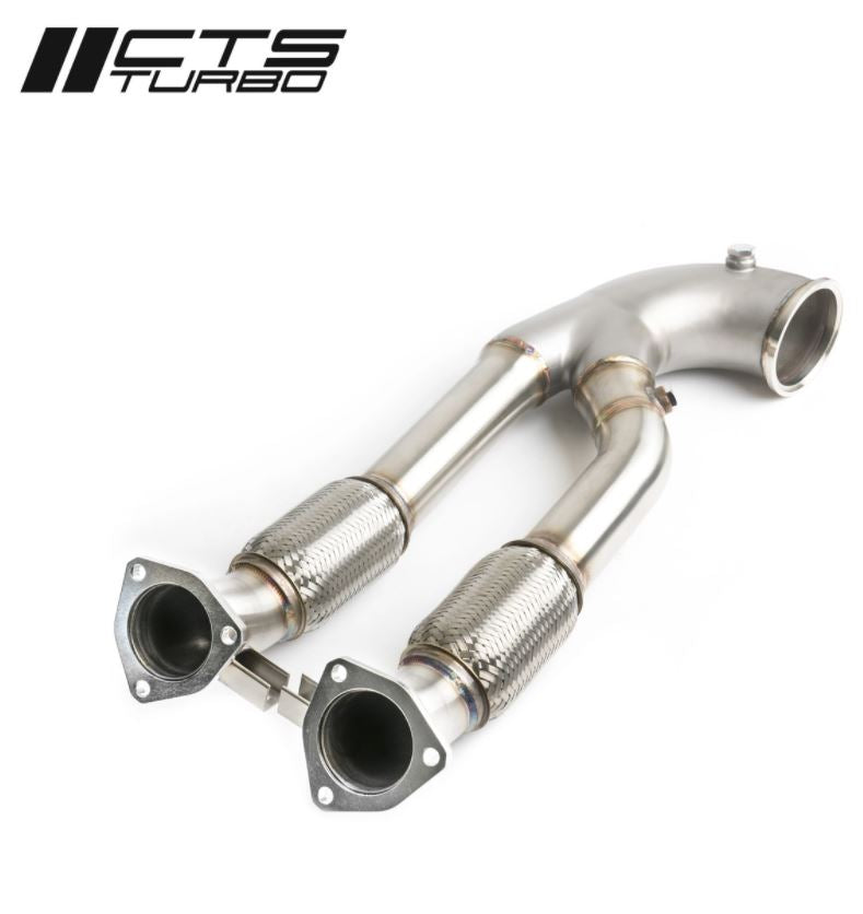 CTS Turbo Decat Downpipe 8V RS3 / 8S TTRS 2.5T EVO