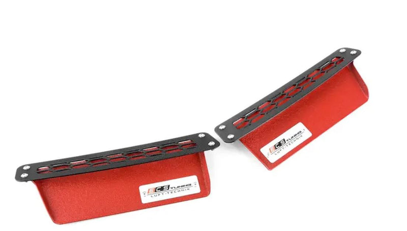 ECS Tuning Air Inlet Scoop Kit - Left & Right - Red - Golf 7