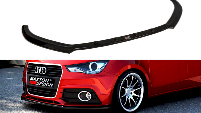 Maxton Design Front Splitter for Audi A1 8X (Preface Model)