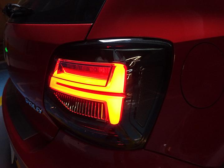 VOLKSWAGEN POLO RED CUSTOM TAIL LIGHT PAIR (2009-2017) PLUG AND PLAY UK - Diversion Stores Car Parts And Modificaions