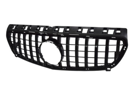 Mercedes Benz A Class W176 Pre-Facelift Linear GT AMG Style Front Grille (2013 - 2015 MK3 Models)