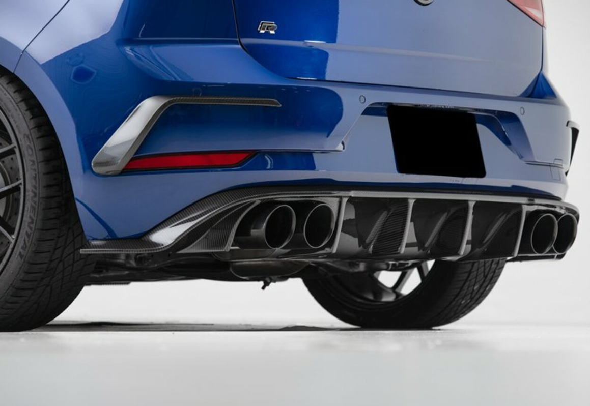 ECS Tuning Carbon Fibre Rear Diffuser - Golf Mk7.5 R