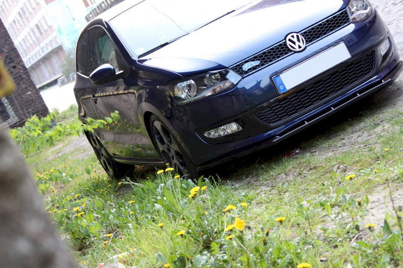 Maxton Design Frontlippe für Volkswagen Polo 6R GTI schwarz