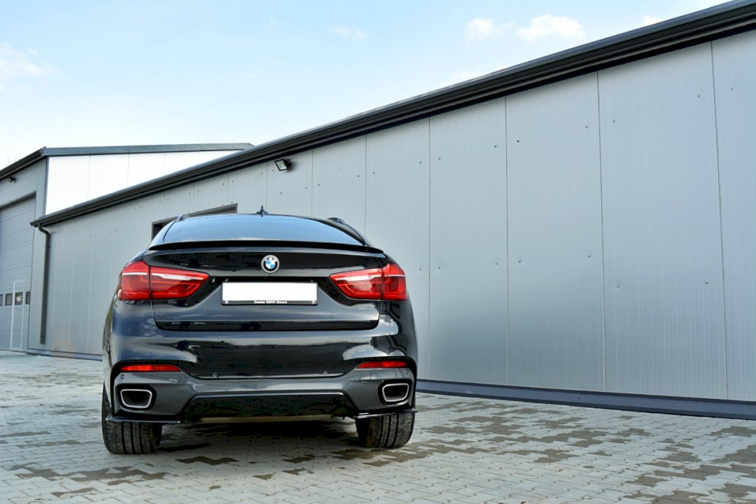 Maxton Design Rear Side Splitters/Spats For BMW X6 F16 M Sport (2014-2019)
