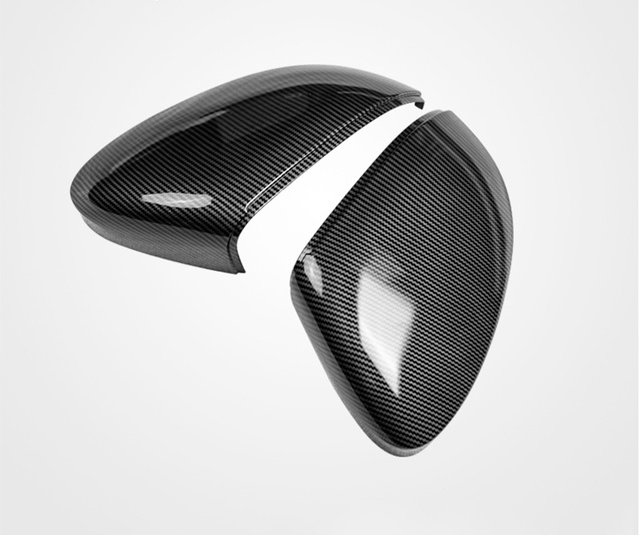 Volkswagen Golf MK8 / ID3 Carbon Fibre Look Replacement Mirror Cover Caps (2020+)