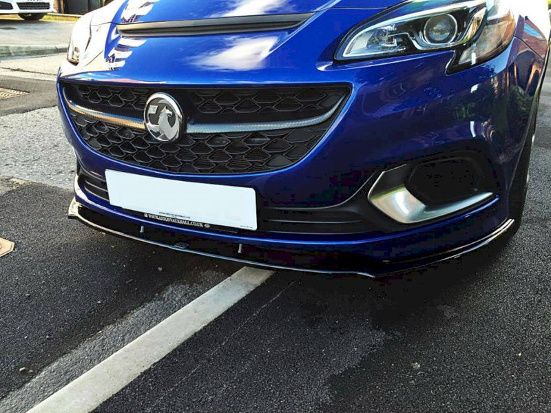 Maxton Design Front Splitter for Vauxhall/Opel Corsa E OPC / VXR (2015-2019)