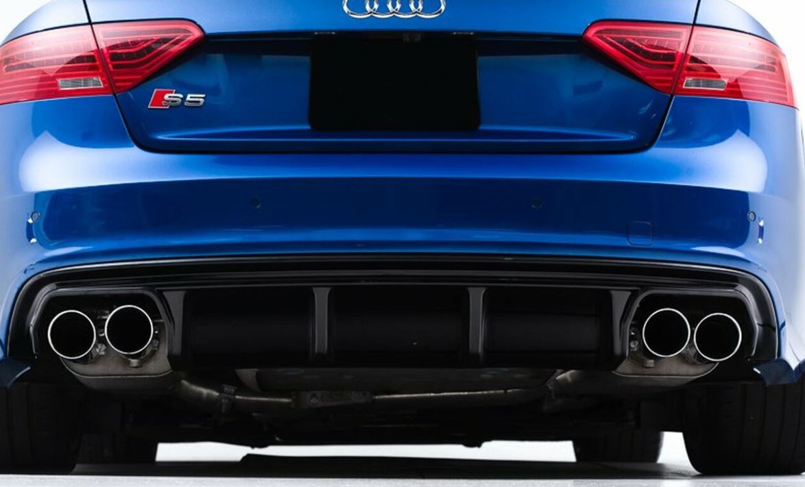 ECS Tuning Gloss Black Rear Diffuser - S5 Coupé B8.5
