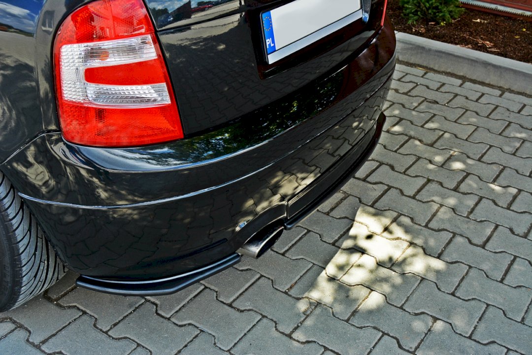 Maxton Design Rear Splitter for Skoda Fabia I RS (2003-2007)