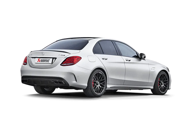 Mercedes AMG C63 Estate / Sedan (S205 / W205) | Akrapovic | Evolution Line System - For vehicles with Mercedes-AMG Performance exhaust System - For vehicles without Mercedes-AMG Performance exhaust System