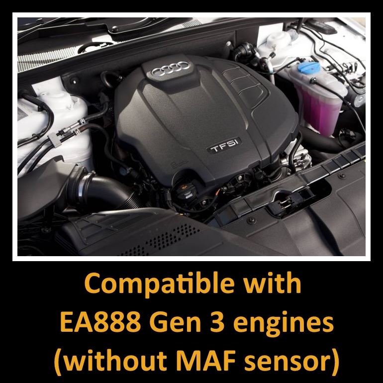 MST-AD-A402 - Intake Kit for Audi A4 A5 B8 1.8 2.0 TFSI EA888 (No MAF)