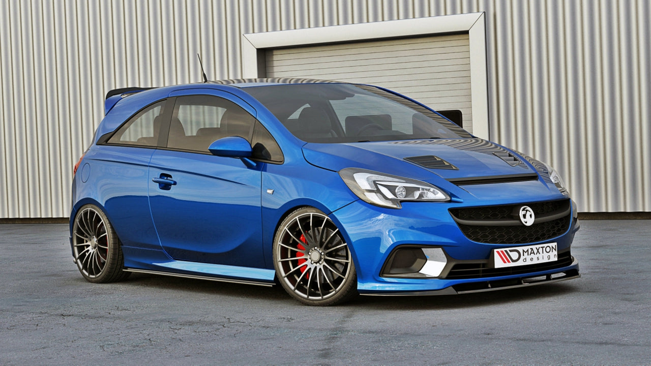 Maxton Design Front Splitter for Vauxhall/Opel Corsa E OPC / VXR Nurburg (2015-2019)