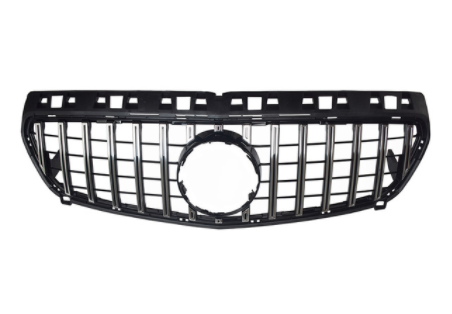 Mercedes Benz A Class W176 Pre-Facelift Linear GT AMG Style Front Grille (2013 - 2015 MK3 Models)