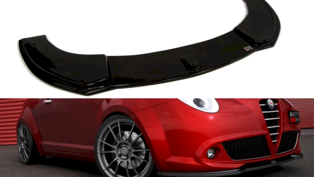 Maxton Design Front Splitter for Alfa Romeo Mito (2008-2018)