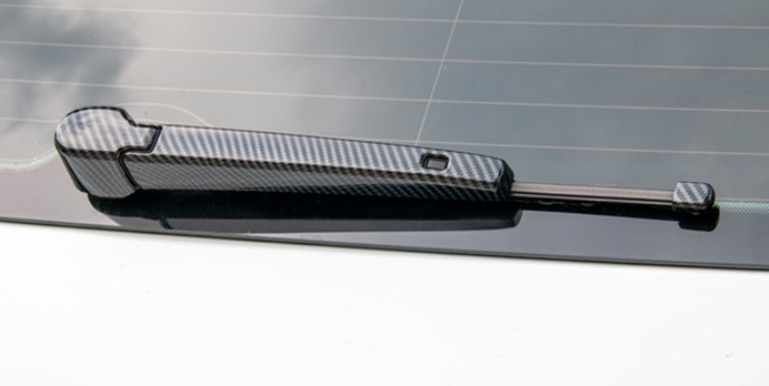 Volkswagen Golf MK8 Carbon Look Rear Wiper Cover