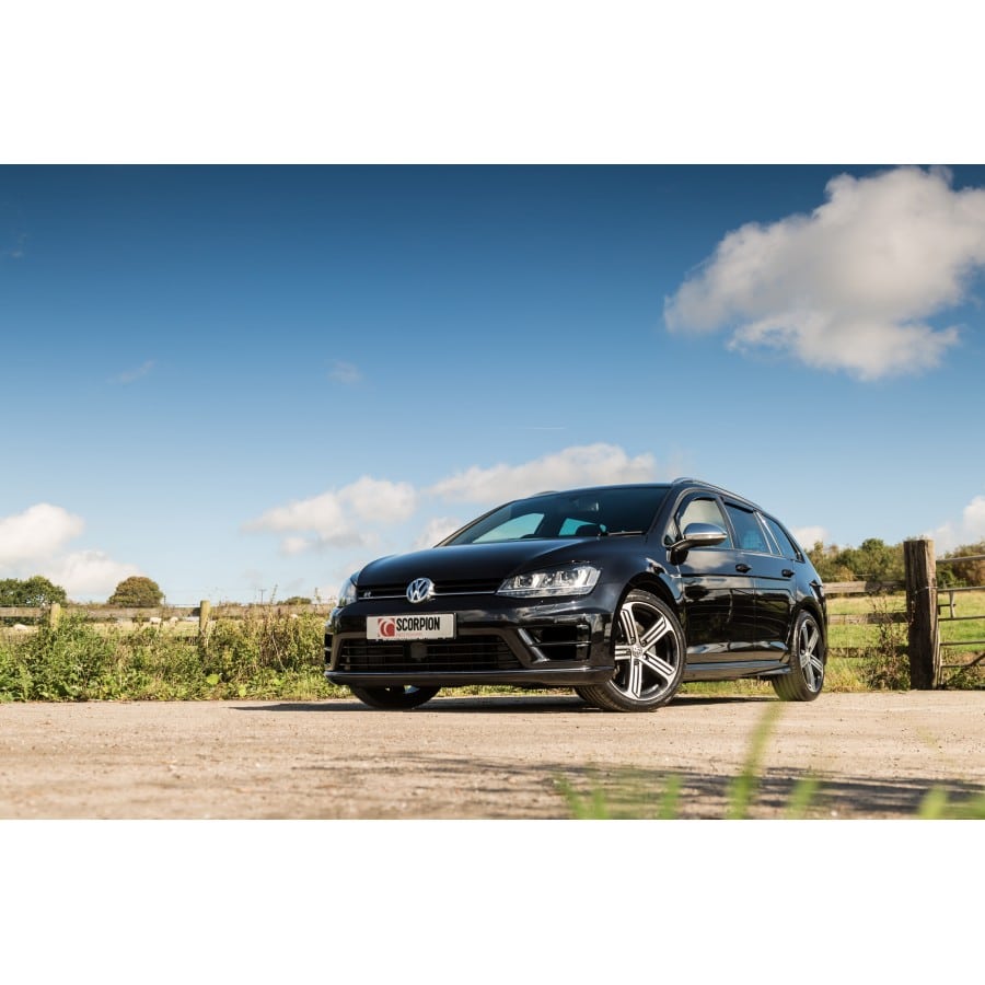 Scorpion Volkswagen Golf MK7 R Estate (2015-2017) Non-resonated cat-back system – SVWS053 - Diversion Stores Car Parts And Modificaions