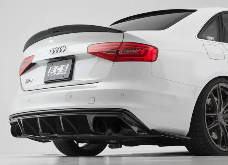 ECS Tuning Gloss Black Rear Diffuser - S4 B8.5