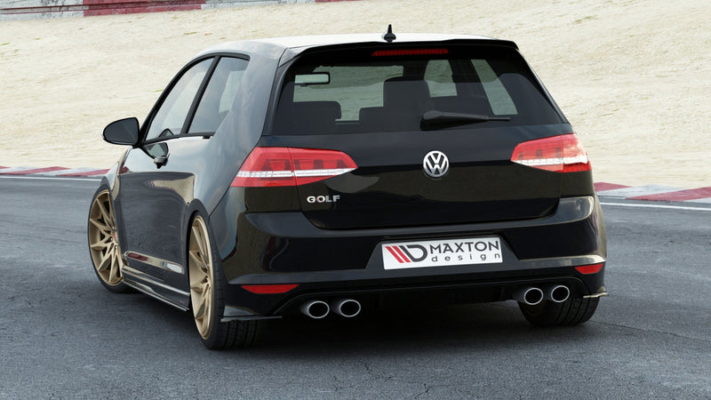 Maxton Design Rear Side Splitters/Spats V.1 For Volkswagen Golf MK7 R (2013-2016)