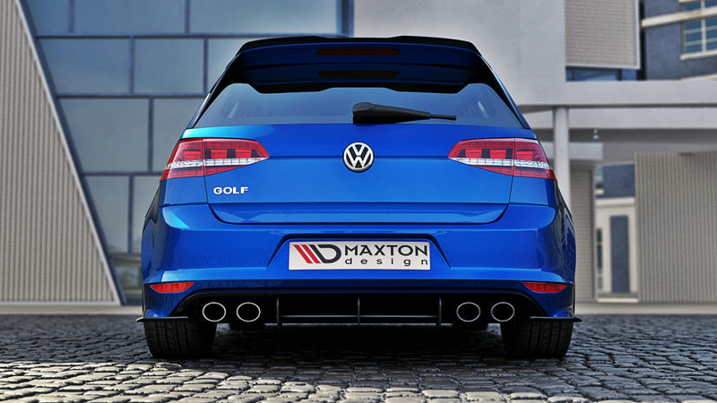 Maxton Design Rear Diffuser & Rear Side Splitters/Spats for Volkswagen Golf MK7 R (Hatchback 2013-2016)