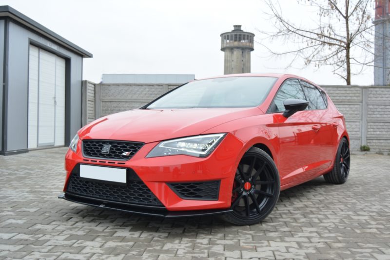 Maxton Design Front Splitter Seat Leon Mk3 Cupra/FR