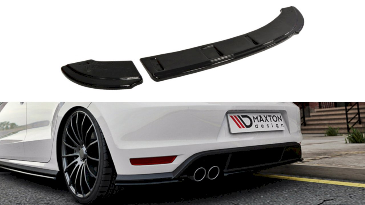 Maxton Design Rear Splitter for Volkswagen Polo MK5 GTI (Facelift) (2015-2017)