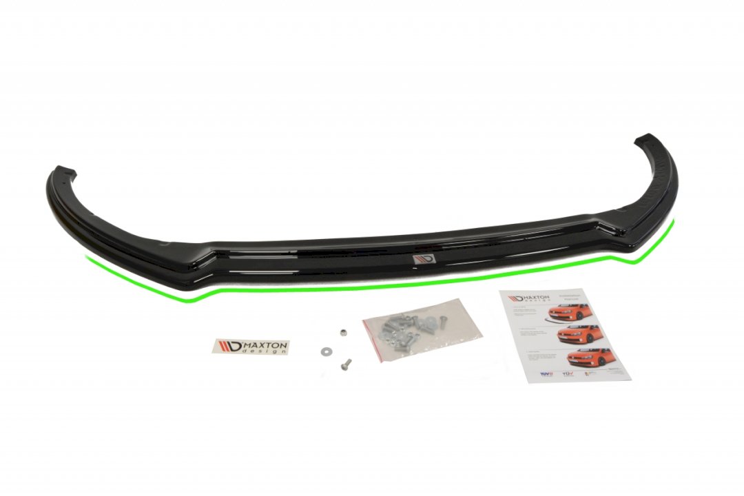 Maxton Design Front Splitter V.3 for Ford Focus ST MK3 Facelift Model (2015-2018)