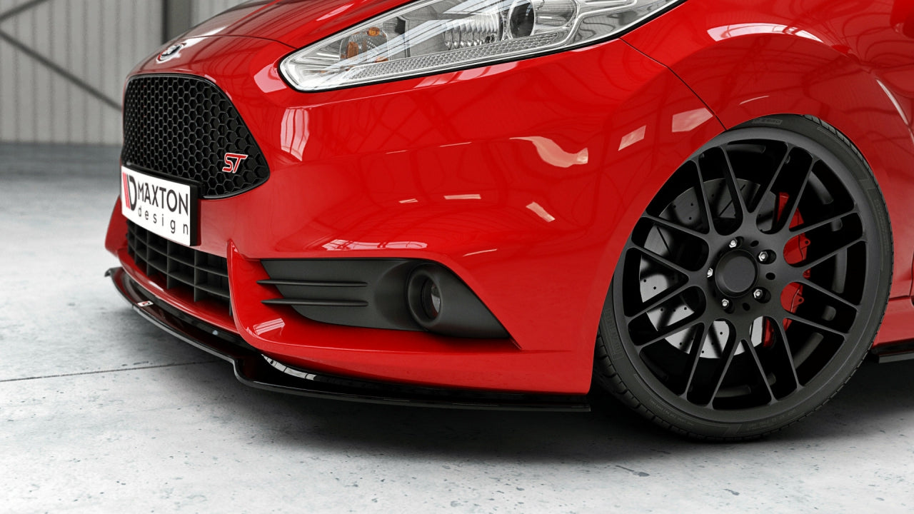 Maxton Design Front Splitter V.3 for Ford Fiesta MK7.5 ST 180 (2013-2017)