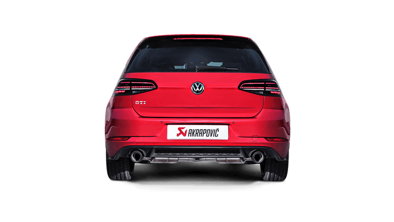 Akrapovic Volkswagen GOLF MK7.5 GTI PERFORMANCE Slip-On Race Line (Titanium)