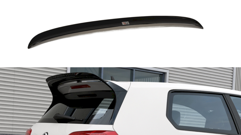 Maxton Design Spoiler Extension for Volkswagen Golf MK7 GTI Clubsport (2012-2017)