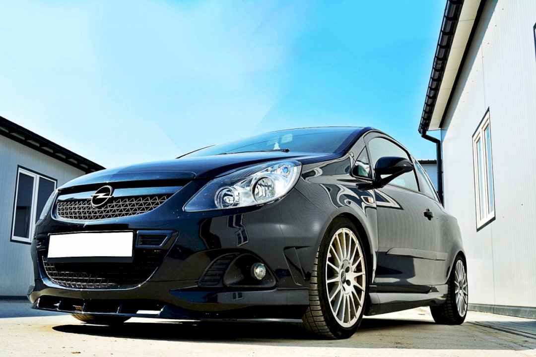 Maxton Design Front Splitter for Vauxhall/Opel Corsa D OPC / VXR Nurburg (2006-2014)