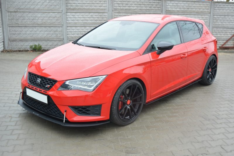 Maxton Design Front Racing Splitter Seat Leon Mk3 Cupra/FR