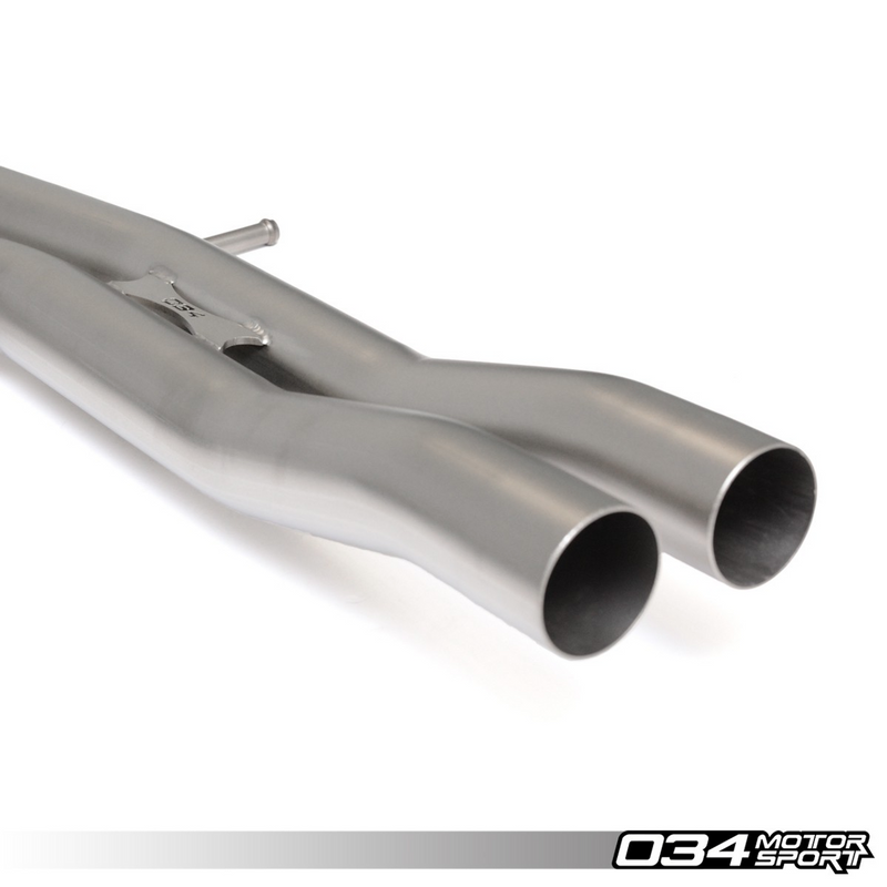 034Motorsport Res-X Resonator Delete - Audi S4 and S5 Sportback B8/B8.5 - 3.0T