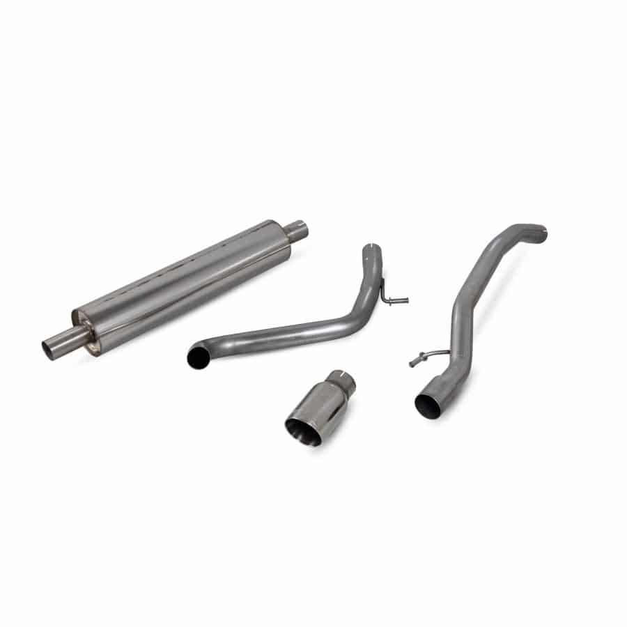 Scorpion Volkswagen Up GTI 1.0 TSI (non-GPF) 2018+ Resonated Cat-back System, Polished Daytona Trim – SVW059 - Diversion Stores Car Parts And Modificaions