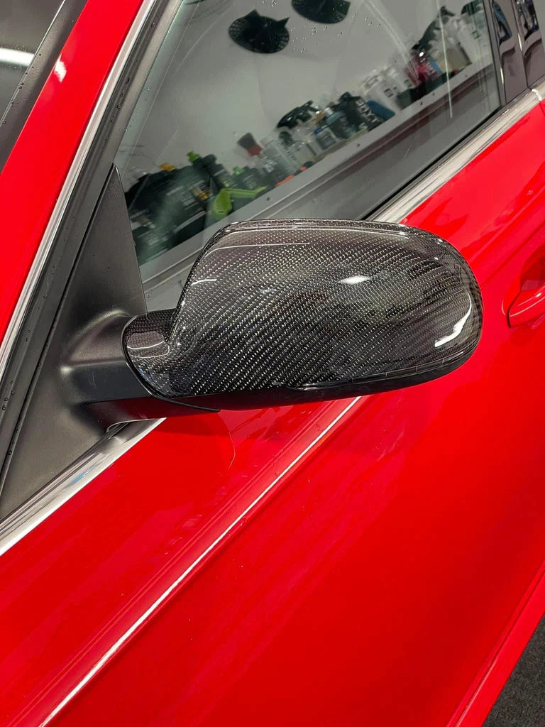 Audi A3 / S3 / RS3 8P Carbon Fibre Mirror Covers (2011 - 2012 Models)