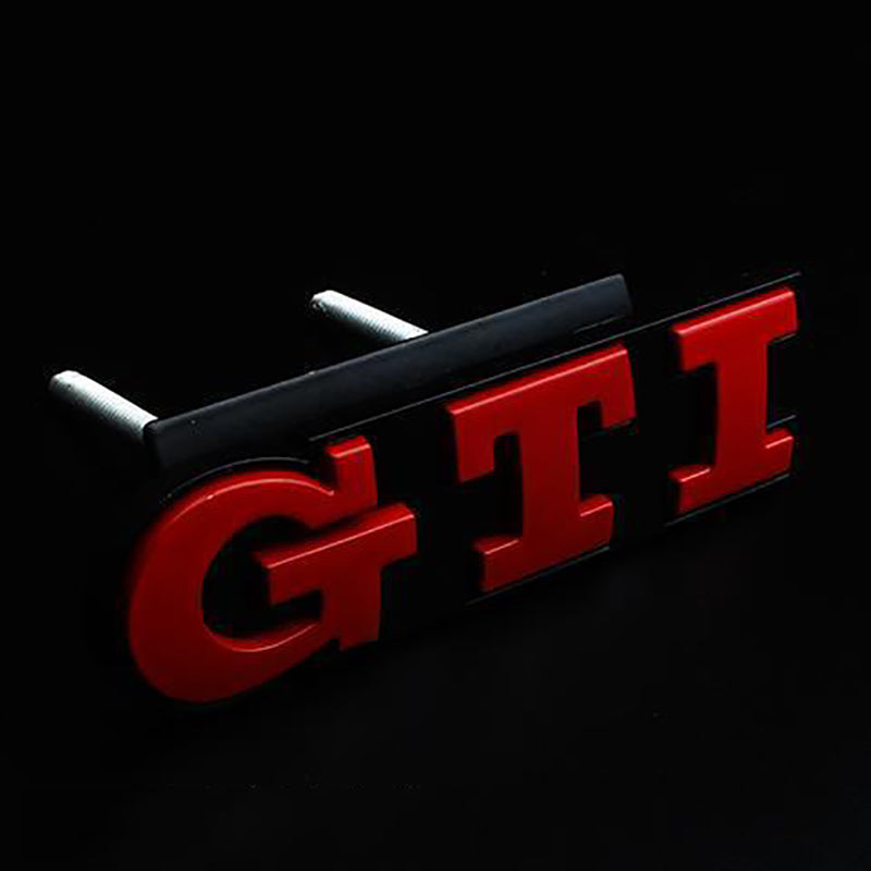 Volkswagen GTI Badges (Front Grille Replacement or Rear Boot Badge)