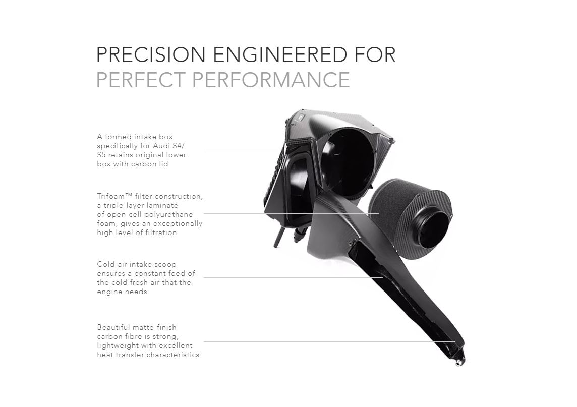 Racingline Carbon Fibre Air Intake System RS4/RS5 (B9) 2.9 V6 TFSI