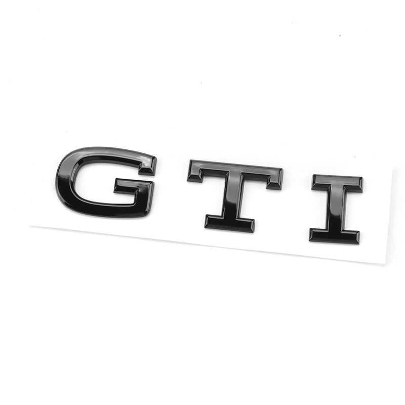 Volkswagen GTI Central Rear Boot Badge (2021+ Version) - Black
