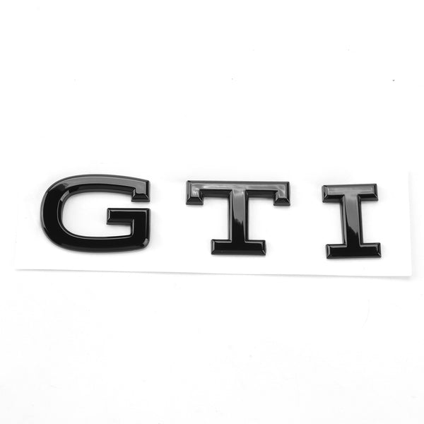 Volkswagen GTI Central Rear Boot Badge (2021+ Version) - Black