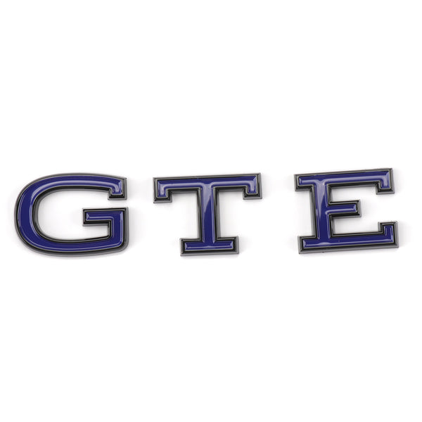 Volkswagen GTE Central Rear Boot Badge (2021+ Version) - Blue and Black