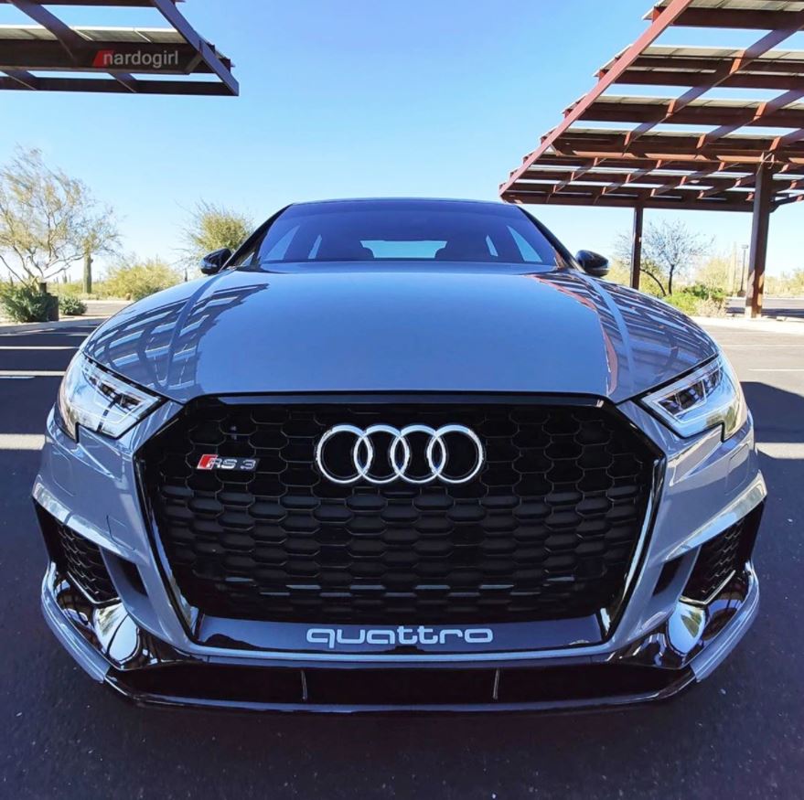 AP Design ABS Front Chin Splitter - RS3 8V FL