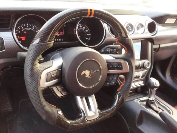 Ford Mustang Custom Carbon Fibre Steering Wheel (2018 - 2023)