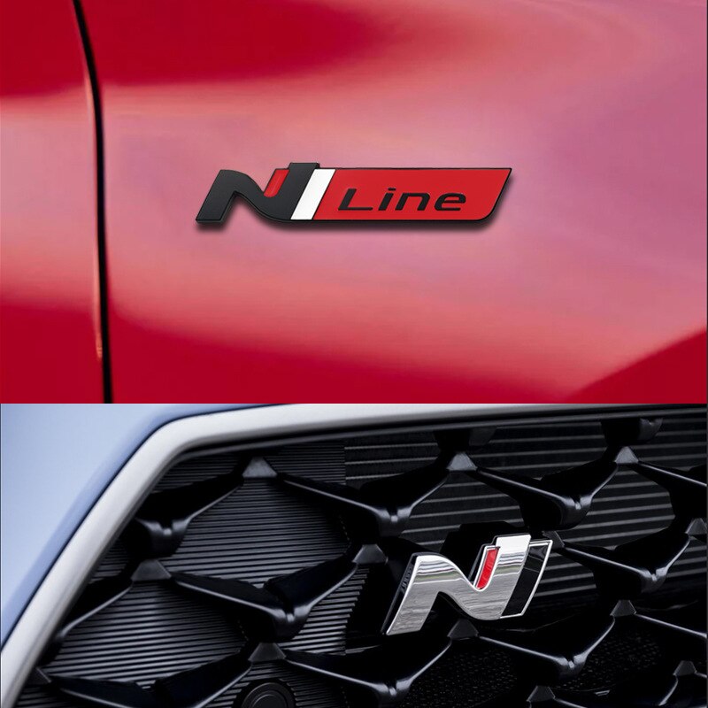 Hyundai 'N' / 'N-Line' Logo Badges (Multiple Models)