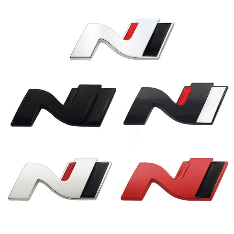 N Line Performance Sticker Hyundai 'N' / 'N-Line' Logo Badges (Multiple Models)
