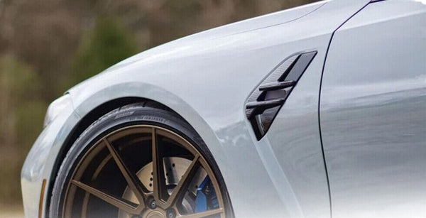 BMW M3 G80 Carbon Fibre Fender Air Vents Pair (2020+ Models)