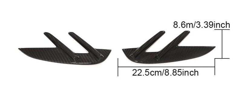 BMW M3 G80 Carbon Fibre Fender Air Vents Pair (2020+ Models)