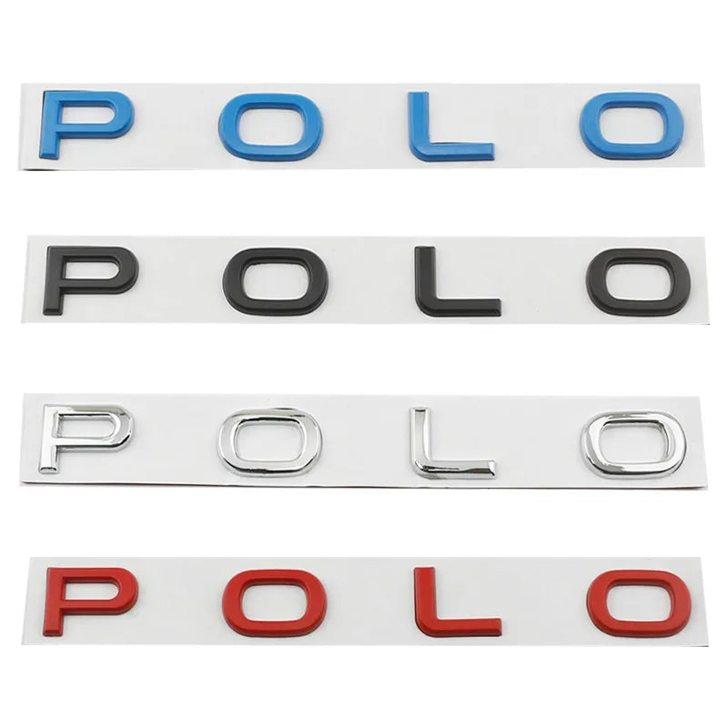 VW Volkswagen New Style Polo Decals