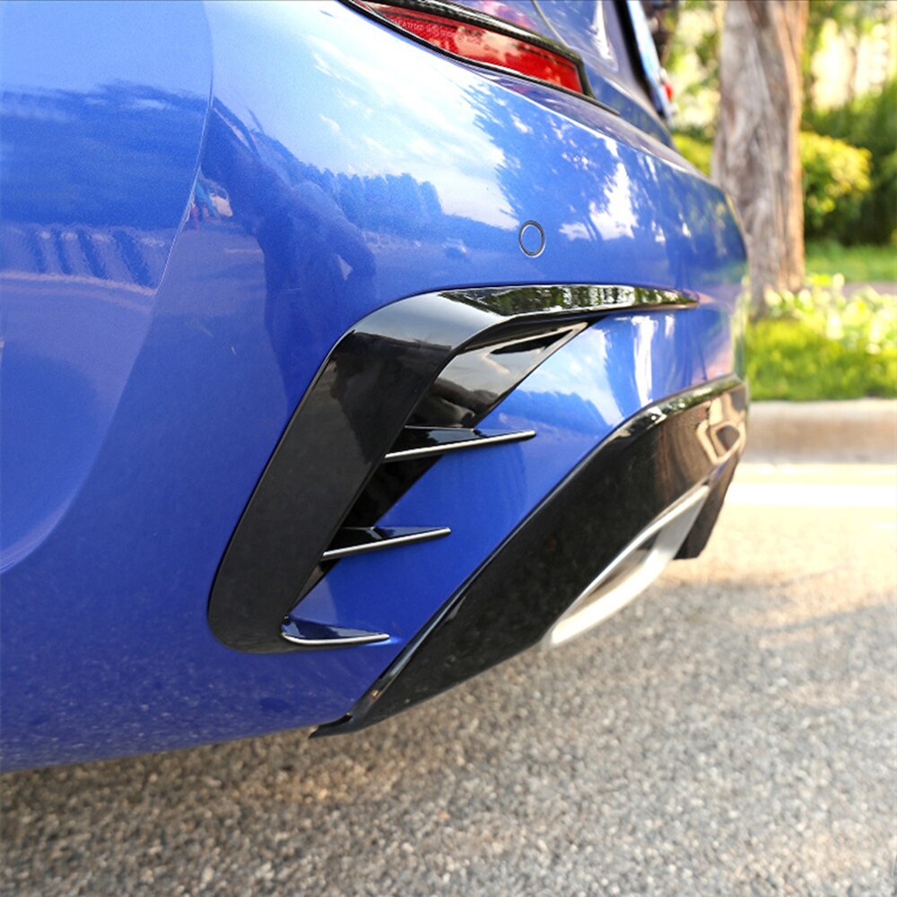DAS Automotive Rear Bumper Canard Kit for BMW 3 Series (2020-2021)