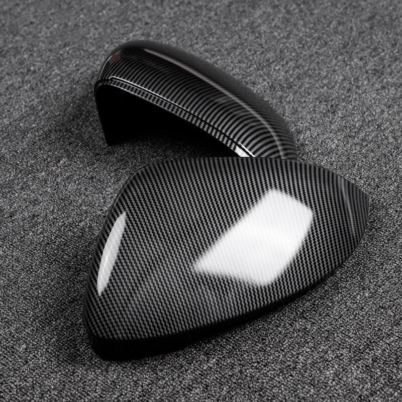 Volkswagen Golf MK8 / ID3 Carbon Fibre Look Replacement Mirror Cover Caps (2020+)