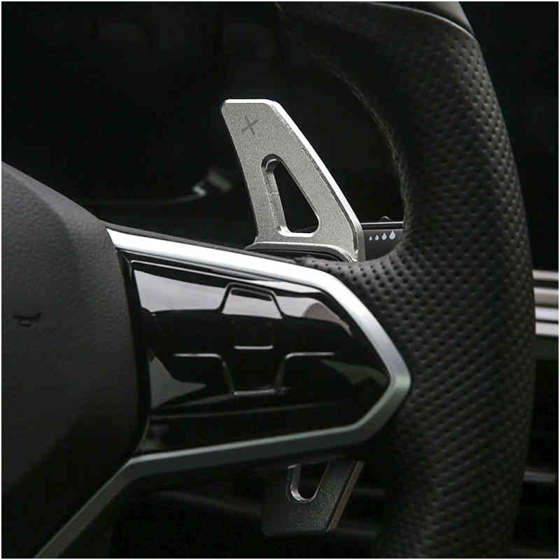Volkswagen Golf MK8 Metal DSG Paddle Extensions Style A (2020+ Models)